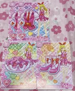 アイカツアンコール 星宮いちご ピンクステージコーデ