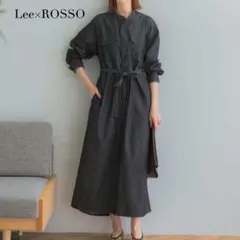 【美品】Lee×ROSSO別注　デニム　ロング　ワンピース