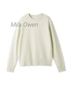 本日限定値下げ★Mila Owenウールブレンド ベーシッククルーネックニット