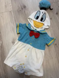 Disney baby ドナルドダック 90 着ぐるみ ロンパース