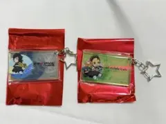 ★ 鬼滅の刃　ダイニング　ショップカード　アクリルチャーム　冨岡義勇　炭治郎