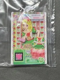 ふわり　ココフラワーサイリウムワンピ　アクリルチャーム