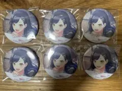 プロセカ　グリ缶　白石杏　グリッター缶バッジ 37B