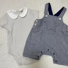 petit main ベビー ロンパース セットアップ 80のサムネイル