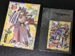 刀剣乱舞 凧彩 ポストカード 孫六兼元 ステッカー セット
