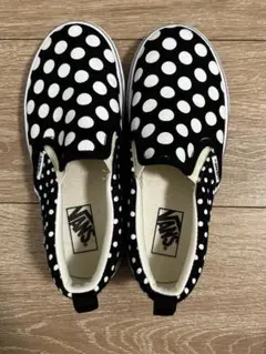【美品】VANS ドット柄 スリッポン キッズ用
