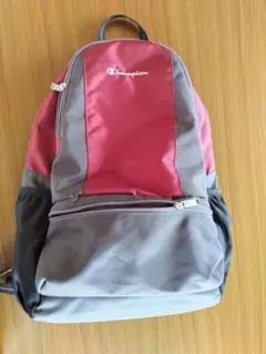 Champion リュック・バックパック グレーと赤