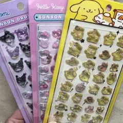 ボンボンドロップシール3枚セット　シール交換