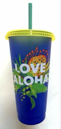『 ハワイ限定 』STARBUCKS リユーザブルカップ LOVE ALOHA