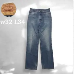 リーバイス511　デニムパンツ　防縮加工　ストレートシルエット　W32 L34