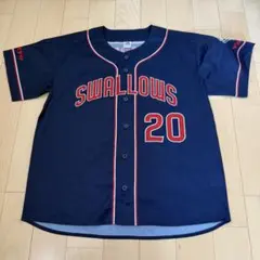 東京ヤクルトスワローズ 長岡秀樹 ユニフォーム 7 ネイビー スワローズ