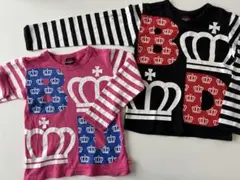 ☆BABY DOLL ロンT 2点セット　110 120ほし