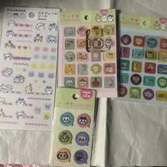 ちいかわ 100均シール セットのサムネイル