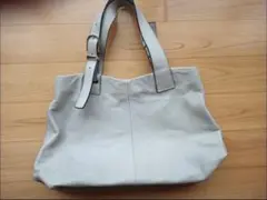 グレー本革トートバッグのサムネイル