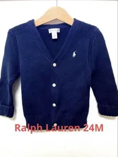 Ralph Lauren ネイビー カーディガン 24M