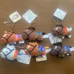 サラブレッドコレクション　ふっくらマスコット　全6種