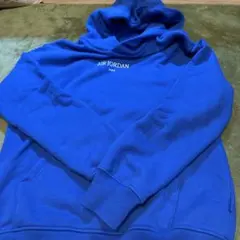 AIR JORDAN 青 フード付きパーカー