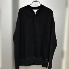 新品 walenode ヘンプ Vネック シアー ニット 黒1 - メルカリ