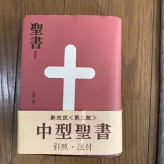 新改訳聖書　第2版　高級折革装中型スタンダード版　三方金縁 新改訳聖書 第2版 高級折革装中型スタンダード版 三方金縁 聖書