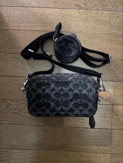 新品級】COACH 希少 2WAY 肩掛け・斜め掛 チャーター タイダイ模様