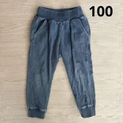 BREEZE スウェットパンツ　デニム風　100 長ズボン　男の子