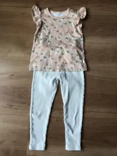 PAUL & JOE 花柄Tシャツとパンツセット　100