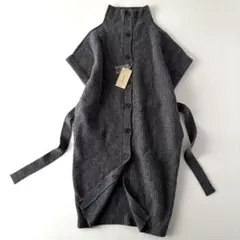 新品　カレンソロジー カタアゼロングベスト　ニット　ロングワンピース