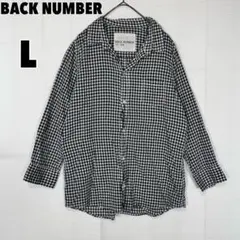 ♥BACK NUMBER♥ バックナンバー (L) ギンガムチェック シャツ