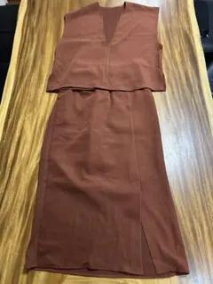 grove ベスト・タイトスカート　セットアップ　M