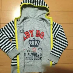 ☆110センチ ベビードール リバーシブルパーカー☆