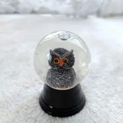 フクロウ スノードーム 置物 オーストリア製