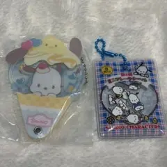 ポチャッコ フレークシール アイスクリーム アクリルチャーム