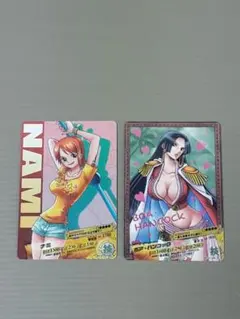 ワンピース ARカードダス ナミ. ハンコック まとめ売り。