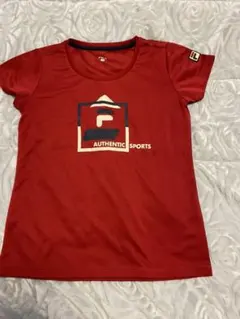 フィラ テニスウェア　シャツS 赤　美品