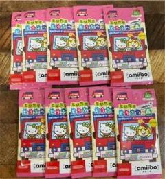 未開封！サンリオ　アミーボカード　10パックセット　あつ森　どうぶつの森