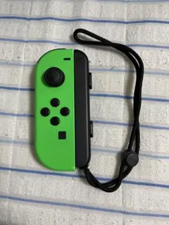Nintendo Switch ジョイコン ネオングリーン ストラップ付き