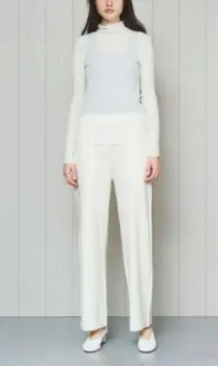 H H BEAUTY&YOUTH COTTON SHEER HIGH NECK