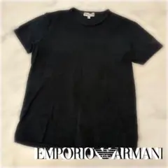 EMPORIO ARMANI 黒 Tシャツ XXL