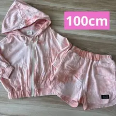 ☆美品☆マイリトルワンダー タイダイ セットアップ キッズ ベビー 100cmのサムネイル