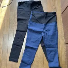 2セットレディース マタニティ パンツM