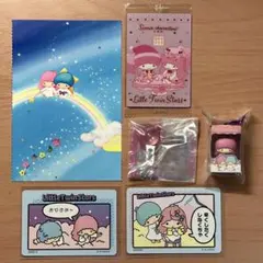サンリオ キキララ リトルツインスターズ カード ウエハース ポストカード