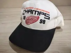 ☆NHL スタンレーカップ　デトロイトレッドウィング　キャップ　1998