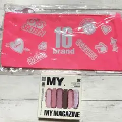 【新品・匿名】16brand MYMAGAZINE アイシャドウパレット 02のサムネイル