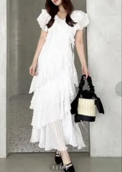 Dazzlin バリエフルイドワンピース