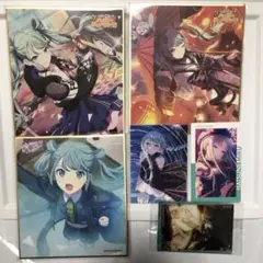 プロセカ ビビバス ビビミク 初音ミク 色紙 6A エピカ CD トレカ