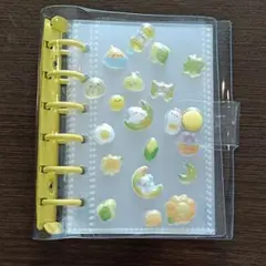 【シール20個付き】シール帳 A7 リフィル10枚　ぷくぷくシール