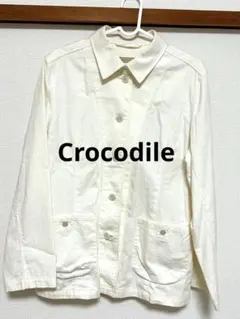 CROCODILE ホワイト ジャケット LLサイズのサムネイル