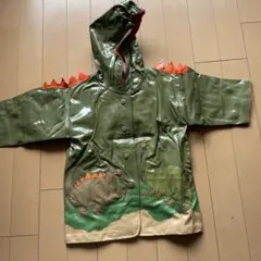 恐竜レインコート　2歳サイズ