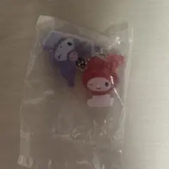 サンリオ　ガチャガチャ　なかよしドロップチャーム　マイメロ　クロミ