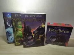 ハリーポッター　朗読　CD +本　英語版 オーディオブック